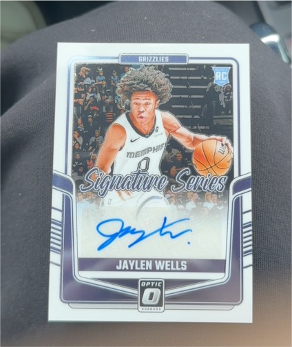 2024-25 Panini Donruss Optic #SS-WEL Jaylen Wells — front