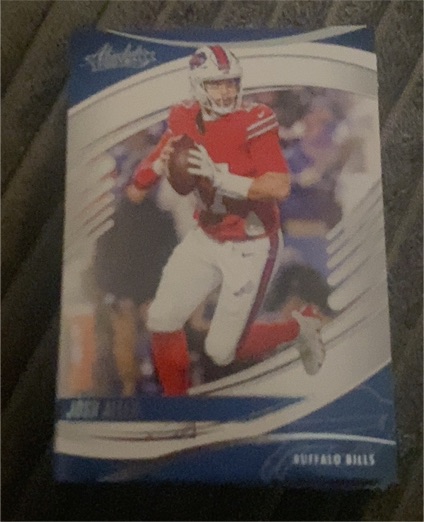 2025 Panini Absolute #10 Josh Allen — front