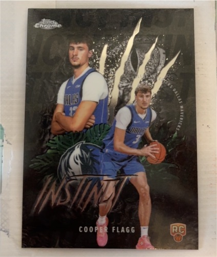 2022 Topps Chrome Instinct #RC Cooper Flagg — front