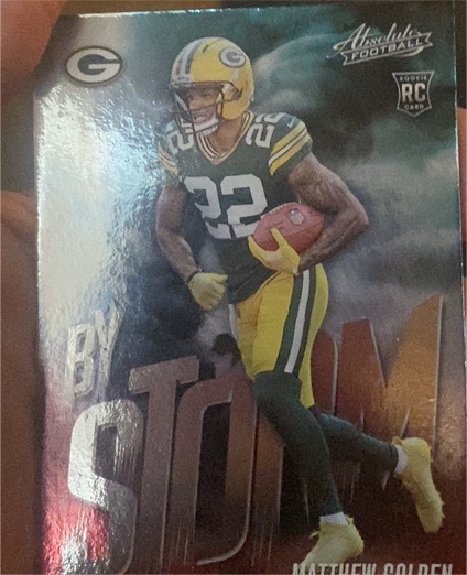2025 Panini Absolute Football #11 Matthew Golden By Storm — front