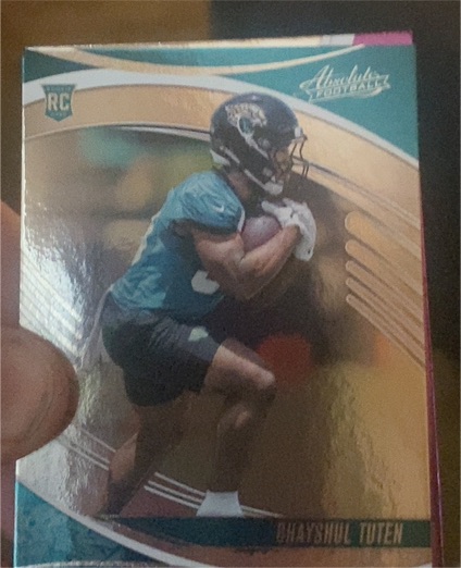 2024 Panini Absolute Football #RC Thayshul Tuten — front