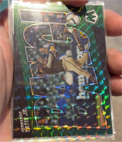 2022 Panini Mosaic Bang! #BG-1 Fernando Tatís Jr. — front
