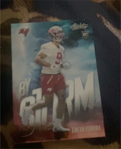 2025 Panini Absolute By Storm #4 Emeka Egbuka — front