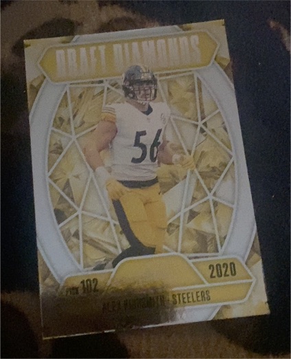 2020 Panini Absolute Draft Diamonds #102 Alex Highsmith — front