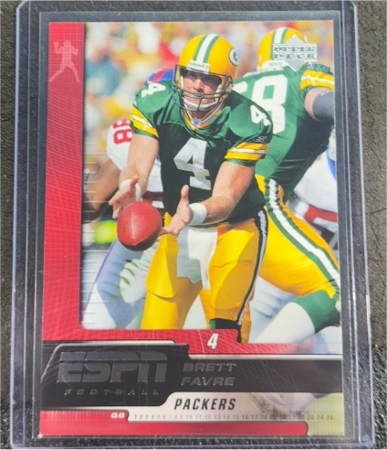 2005 Upper Deck ESPN #36 Brett Favre — front