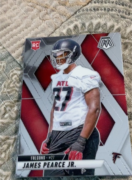 2025 Panini Mosaic #357 James Pearce Jr. — front