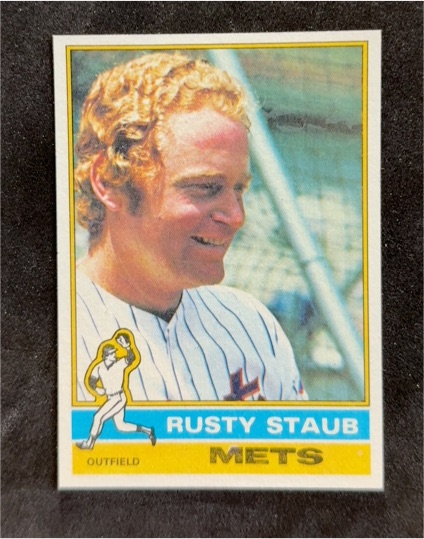 1976 Topps #120 Rusty Staub — front