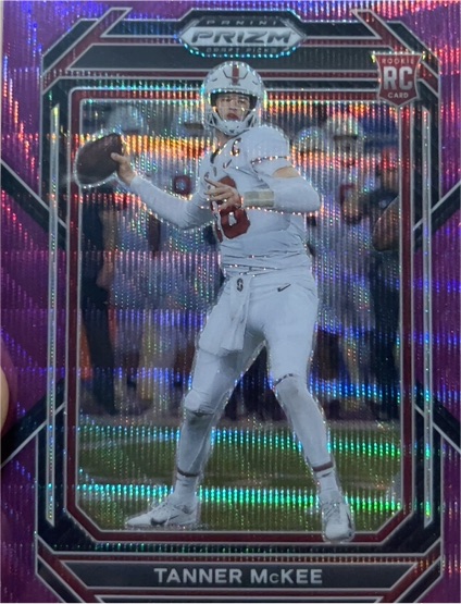 2024 Panini Prizm RC Tanner McKee — front