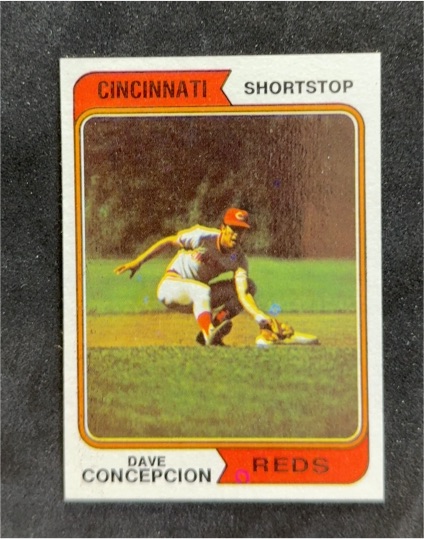 1974 Topps #435 Dave Concepcion — front