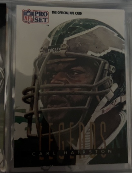 1991 Pro Set #695 Carl Hairston — front