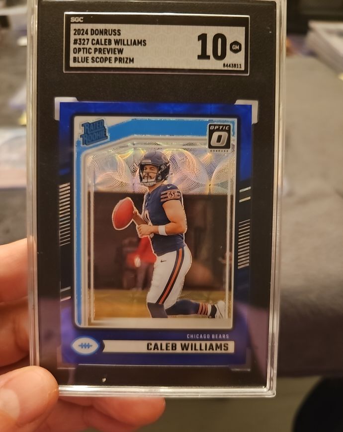 2024 Donruss Optic #327 Caleb Williams — front