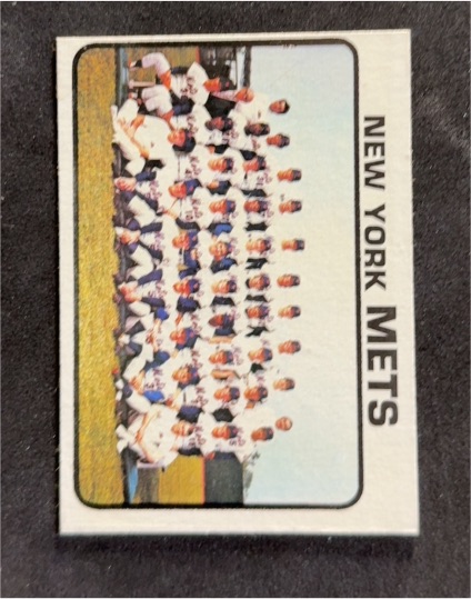 1973 Topps #389 New York Mets Team — front