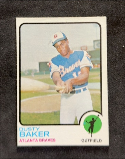 1973 Topps #215 Dusty Baker — front
