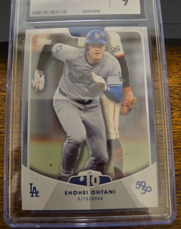 2024 Topps 50/50 #21 Shohei Ohtani — front
