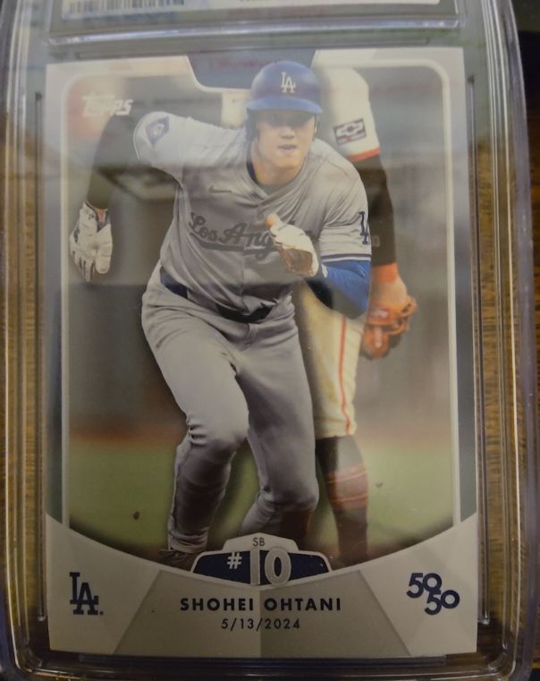 2024 Topps 50/50 #21 Shohei Ohtani — front