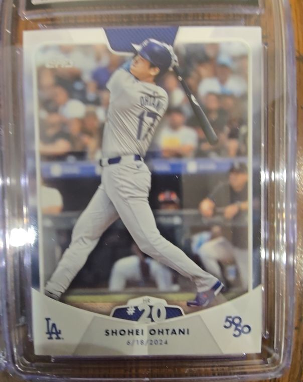 2024 Topps 50/50 #20 Shohei Ohtani — front
