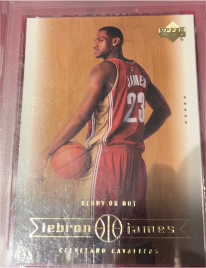 2003 Upper Deck Ready Or Not #30 LeBron James — front