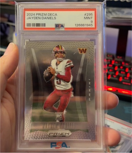 2024 Panini Prizm Deca #295 Jayden Daniels — front