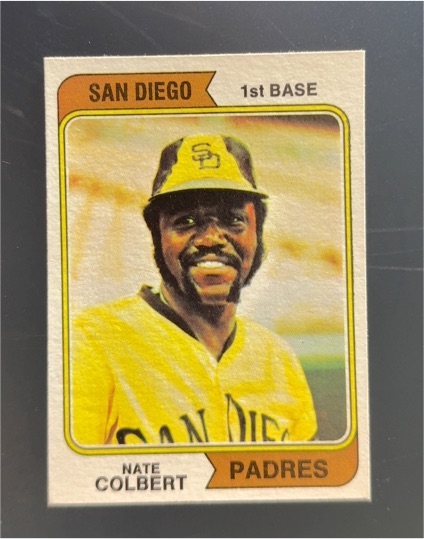 1974 Topps #125 Nate Colbert — front