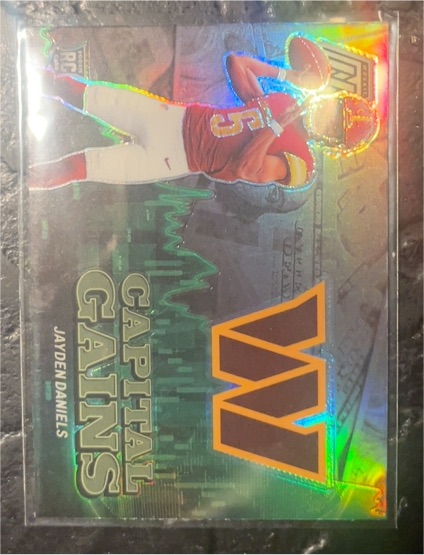 2024 Panini Mosaic #20 Capital Gains Jayden Daniels — front