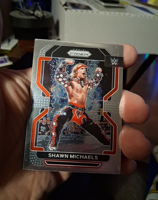 2022 Panini Prizm WWE #199 Shawn Michaels — front
