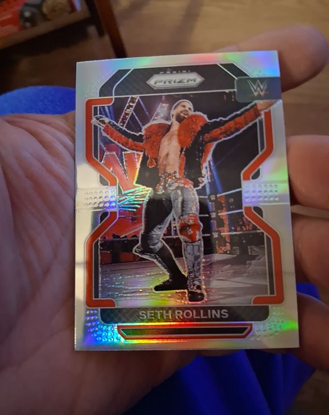 2022 Panini Prizm WWE #111 Seth Rollins — front