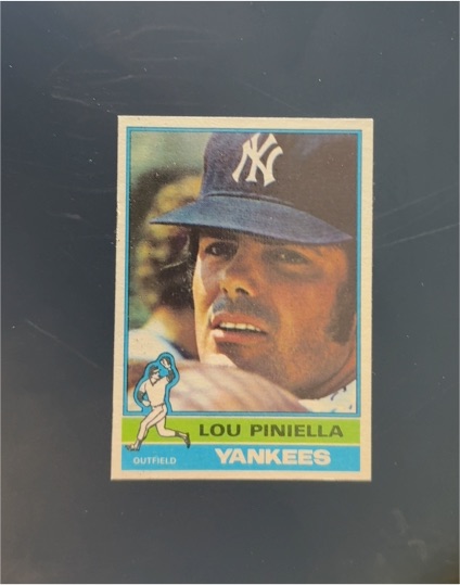 1976 Topps #453 Lou Piniella — front