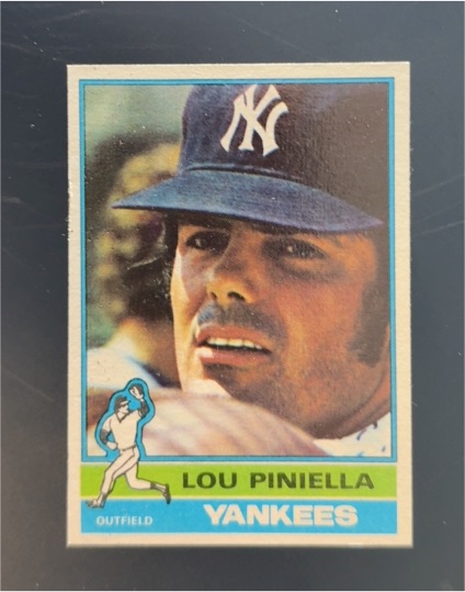 1976 Topps #453 Lou Piniella — front