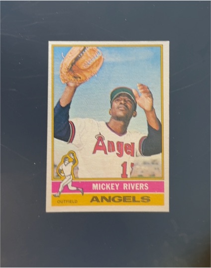 1976 Topps #85 Mickey Rivers — front