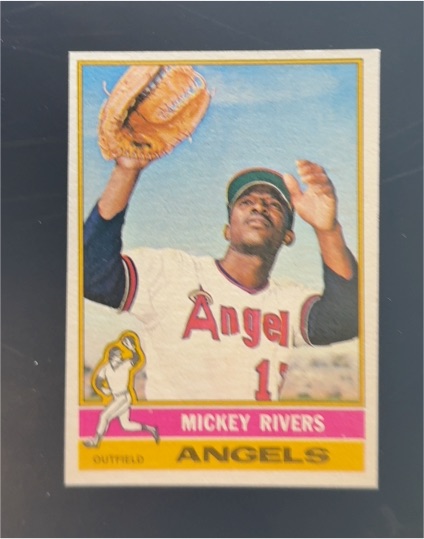 1976 Topps #85 Mickey Rivers — front