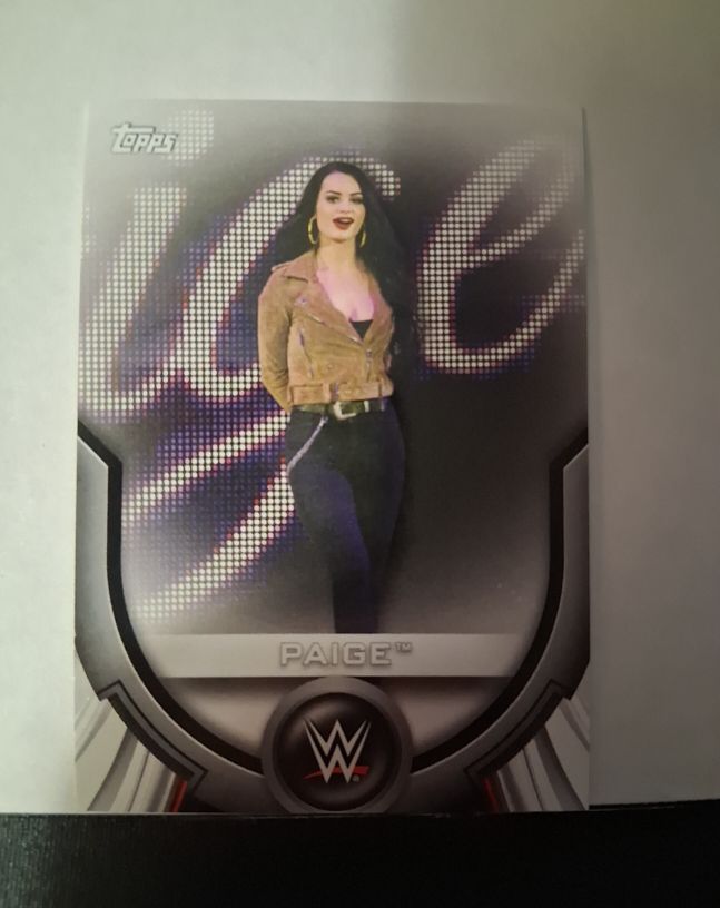 2020 Topps WWE Women's Division #Paige — front