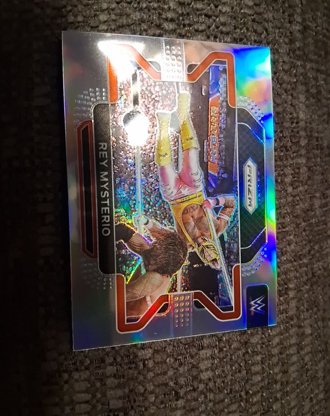 2022 Panini Prizm WWE #98 Rey Mysterio — front