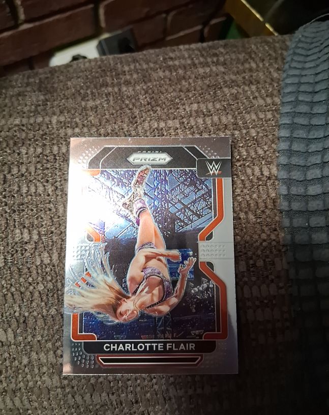 2022 Panini Prizm WWE #180 Charlotte Flair — front