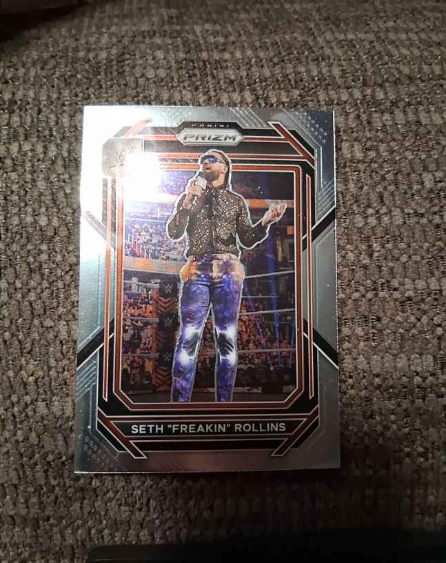 2023 Panini Prizm WWE #137 Seth "Freakin" Rollins — front