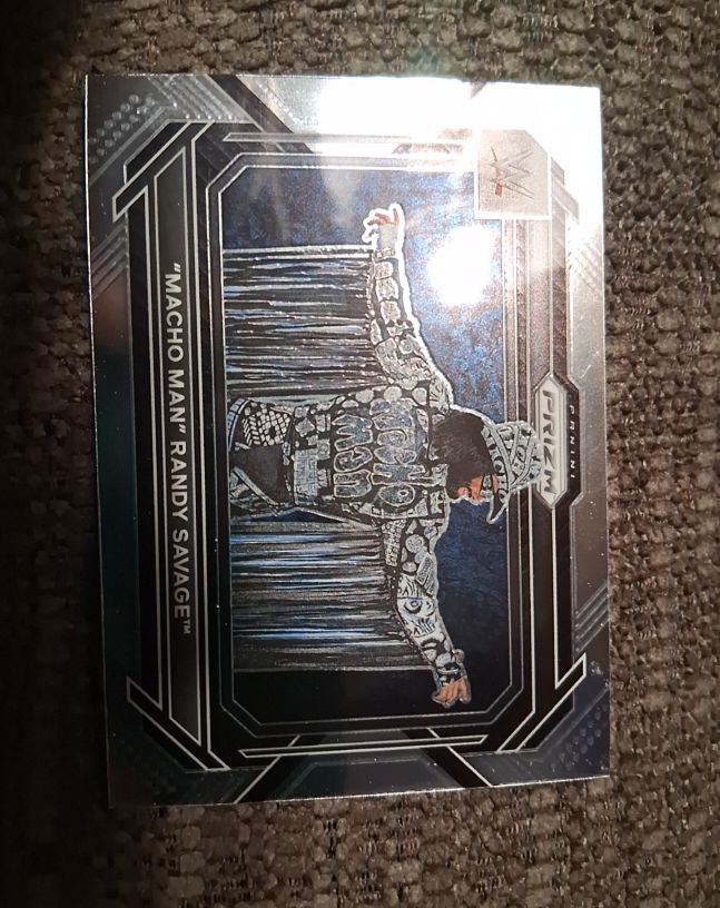 2023 Panini Prizm WWE #35 Macho Man Randy Savage — front