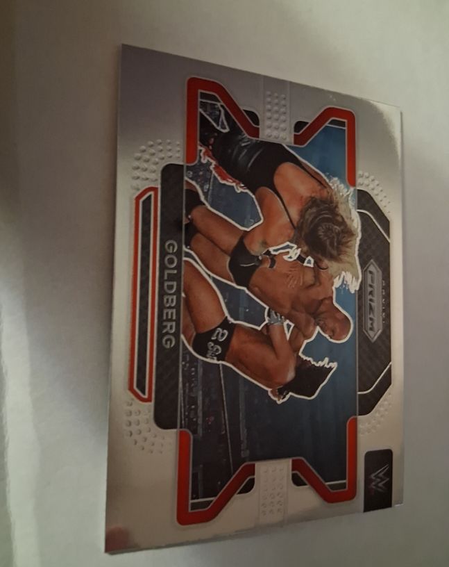 2022 Panini Prizm WWE #33 Goldberg — front