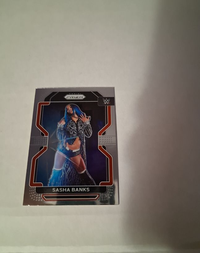 2022 Panini Prizm WWE #102 Sasha Banks — front