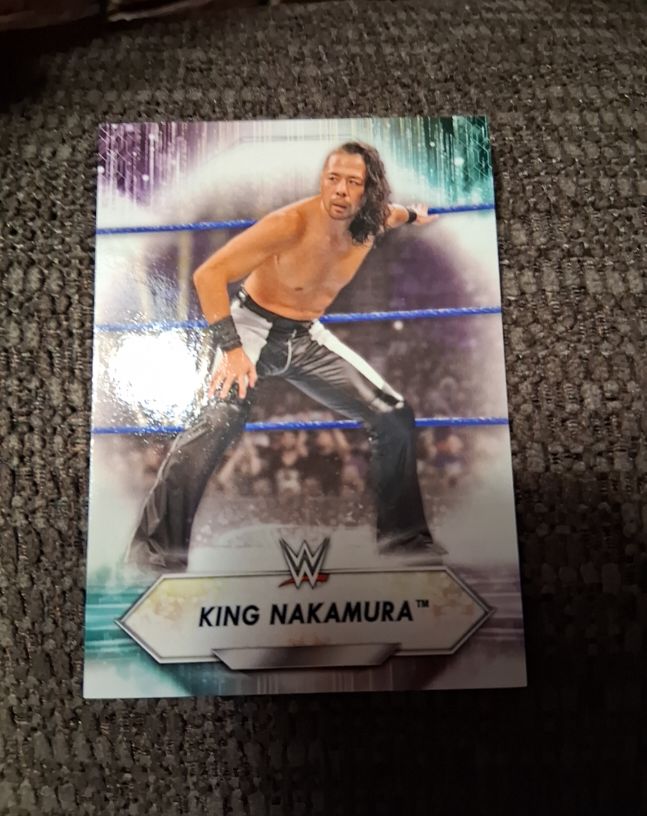 2021 Topps WWE #152 King Nakamura — front