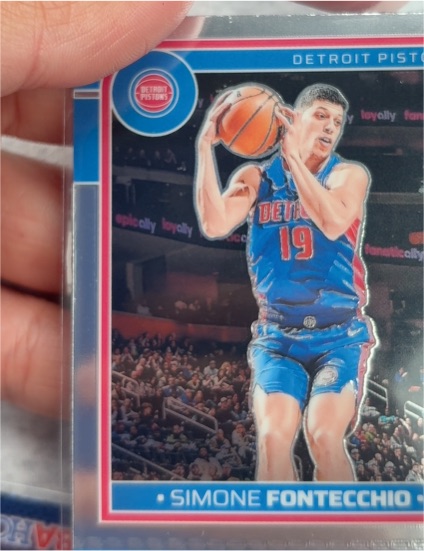 2024-25 Panini NBA Hoops #16 Simone Fontecchio — front