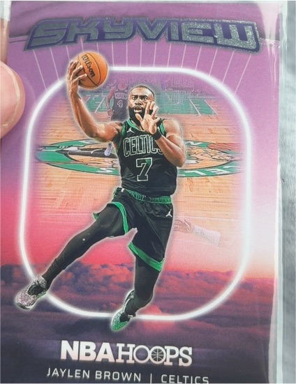 2024-25 Panini NBA Hoops Skyview #1 Jaylen Brown — front