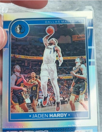 2024-25 Panini NBA Hoops #160 Jaden Hardy — front