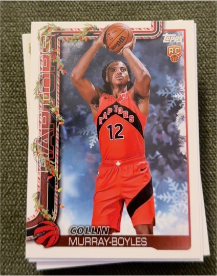 2025-26 Topps Holiday #H169 Collin Murray-Boyles — front