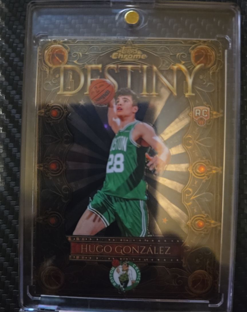 2025-26 Topps Chrome Destiny #D-23 Hugo Gonzalez — front
