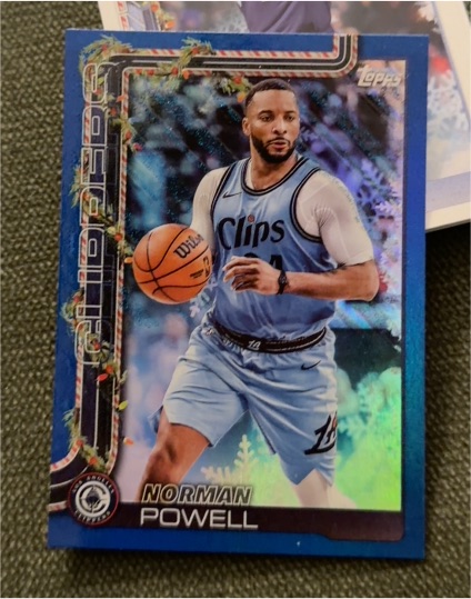 2025-26 Topps Holiday #H114 Norman Powell — front