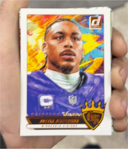 2025 Panini Donruss Gridiron Kings #GK-JJN Justin Jefferson — front