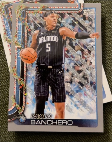 2025-26 Topps Holiday #H68 Paolo Banchero — front