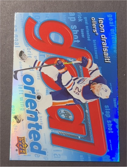 2025-26 Upper Deck #GO-1 Leon Draisaitl Goal Oriented — front