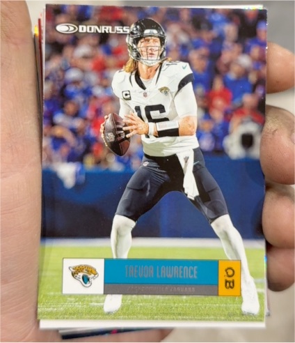 2025 Donruss Retro 2005 #R05-TVL Trevor Lawrence — front