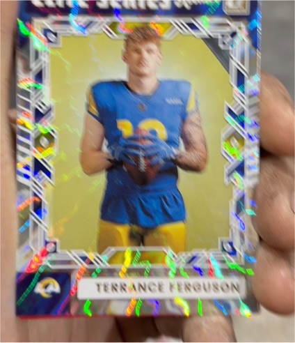 2025 Panini Donruss Elite Series Rookies #ESR-TFN Terrance Ferguson — front