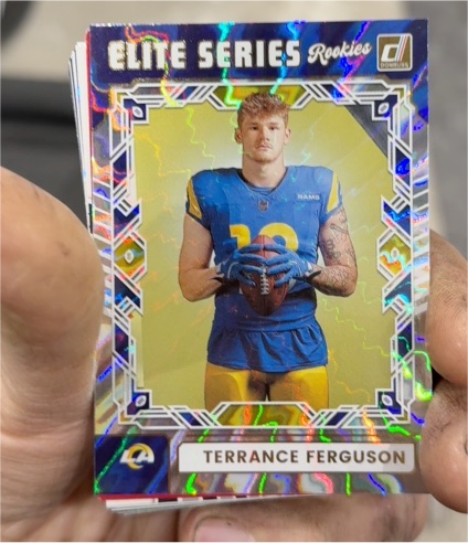 2025 Panini Donruss Elite Series Rookies #ESR-TFN Terrance Ferguson — front